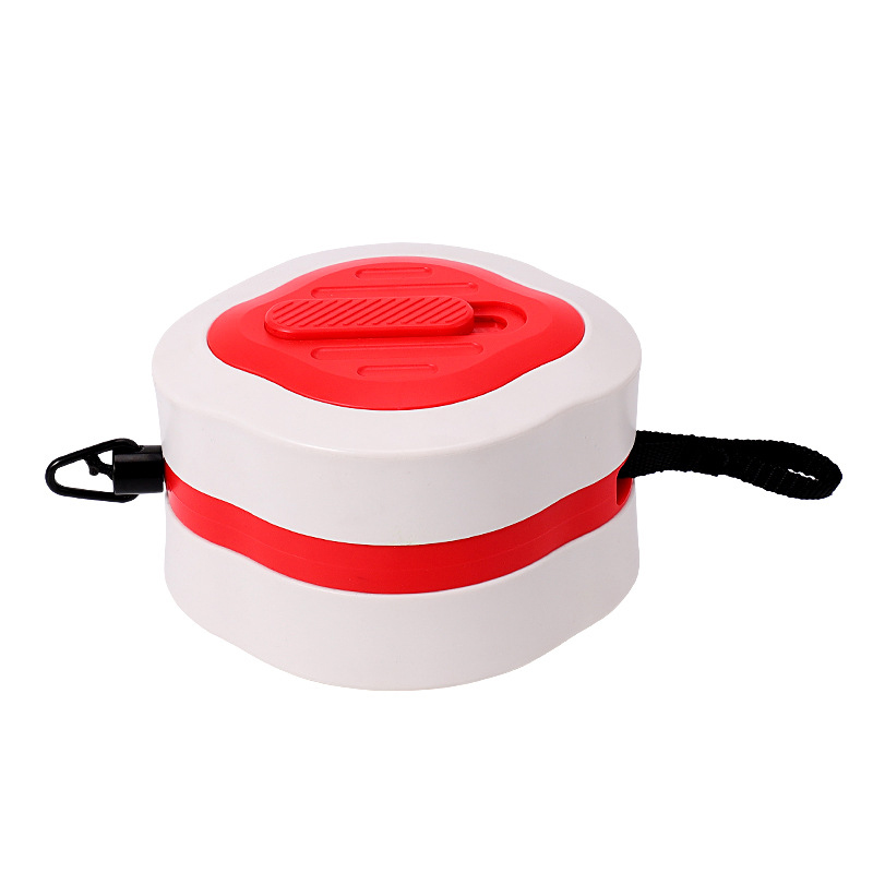 Poignée simple de traction rouge