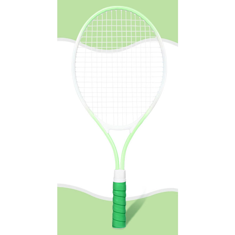 Raqueta de tenis para niños de 21 pulgadas con mango de colores