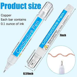 Circuit Design Conductive Ink Pens Strong Adhesion Conductive Pen for Repairing Pc <strong>Keyboard</strong> <strong>Creating</strong> Repairing Circuits - Product Image 2