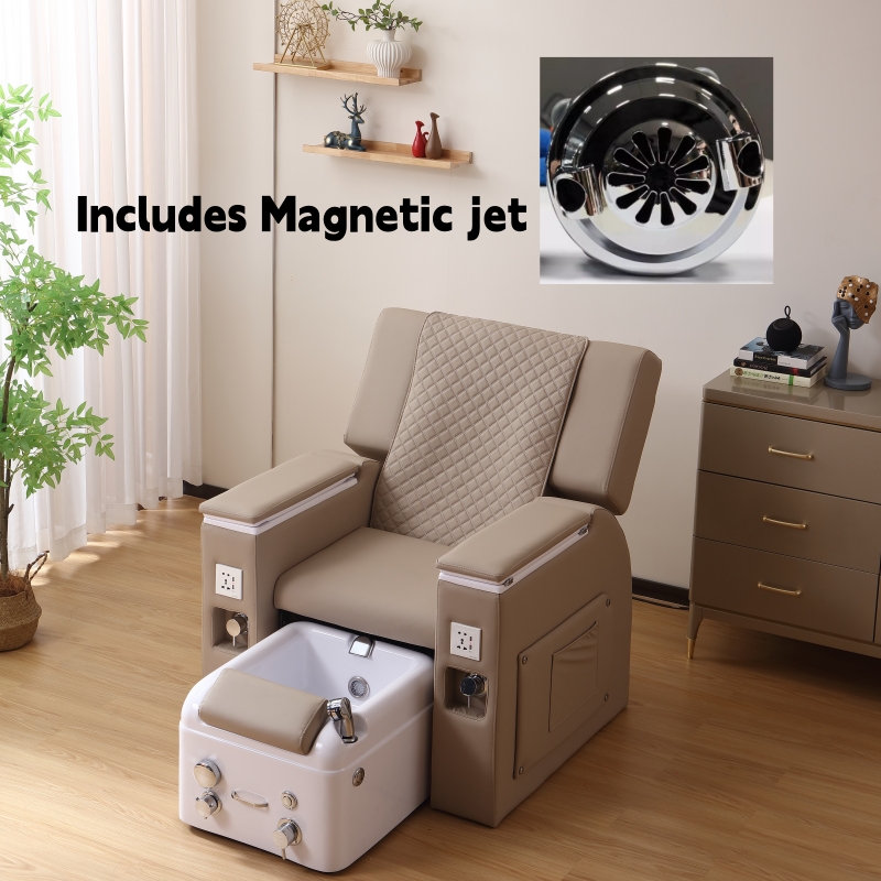 Massage du dos, Pas de pompe de vidange + Jet magnétique