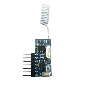 Ricevitore Wifi 433mhz 433RF modulo ricevente 4 canali ad alto livello di apprendimento del segnale decodifica circuito di ricezione - Product Image 4