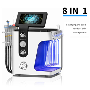 הטוב ביותר למכור סיטונאי רב תכליתיים 8 ב 1 העור הידוק הרמת פנים עיסוי מכונות פנים סלון לשימוש ביתי ציוד יופי - Product Image 2