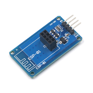 Arduino kablosuz ic'ler ürün kategorisi için uyumlu ESP8266 ESP-01 seri WiFi adaptörü modülü 3.3V 5V PCB adaptörleri