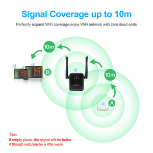 EDUP Lange Palette Internet Signal Range Extender Booster Wireless 300Mbps WiFi <span class=keywords><strong>Repeater</strong></span> - Product Image 5