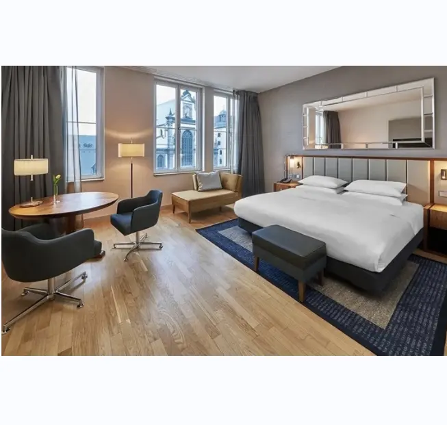 핫 세일 호텔 가구 인기있는 디자인 가구 호텔 침실 세트