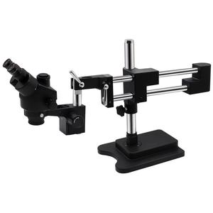 Kailiwei microscópio stéreo reparo de celular, microscópio trinocular, 10hwb, dual boom, 7x-45x zoom,