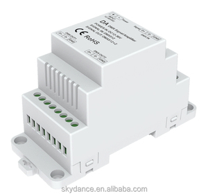 Skydance DA 4 канала Din Rail DMX 512 RDM разветвитель сигнала усилитель сигнала PWM постоянный ток, 5 лет гарантии - Product Image 5