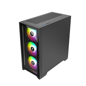 Máquina de montaje lateral DIY Gaming case PC Tower System Builder case computer - Product Image 5