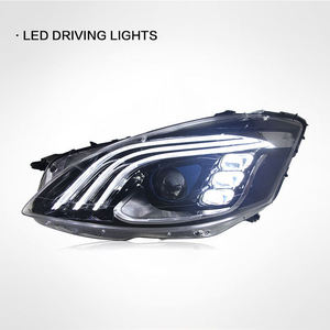 06-12Mercedes-Benz s-class W221 far takımı modifiye Maybach LED gün çalışan ışık dönüş sinyali uygulanabilir - Product Image 4