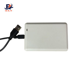 Lettore RFID desktop con interfaccia USB a lungo raggio 13.56Mhz lettore di schede nfc IC Smart Card lettore RFID - Product Image 4
