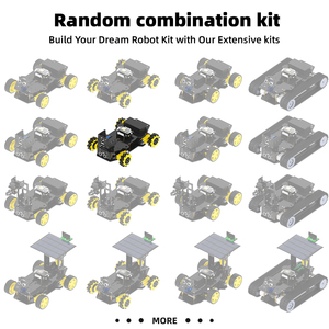 Tscin buny Zufälliges Kombination skit WIFI Bluetooth Mecanum Rad kamera Auto ESP32 WROOM32 Entwicklungs board für Arduino - Product Image 3