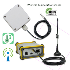 Software Thermometer Digital High Sensitive Fast Read Temperature Monitoring Devices Wall Mount Central Over Internet or LAN - Product Image 1
