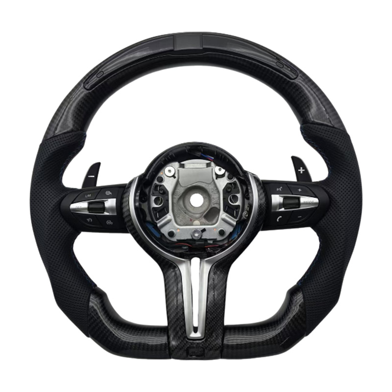 คาร์บอนไฟเบอร์ + หนังพรุน + LED + เย็บแบบ M