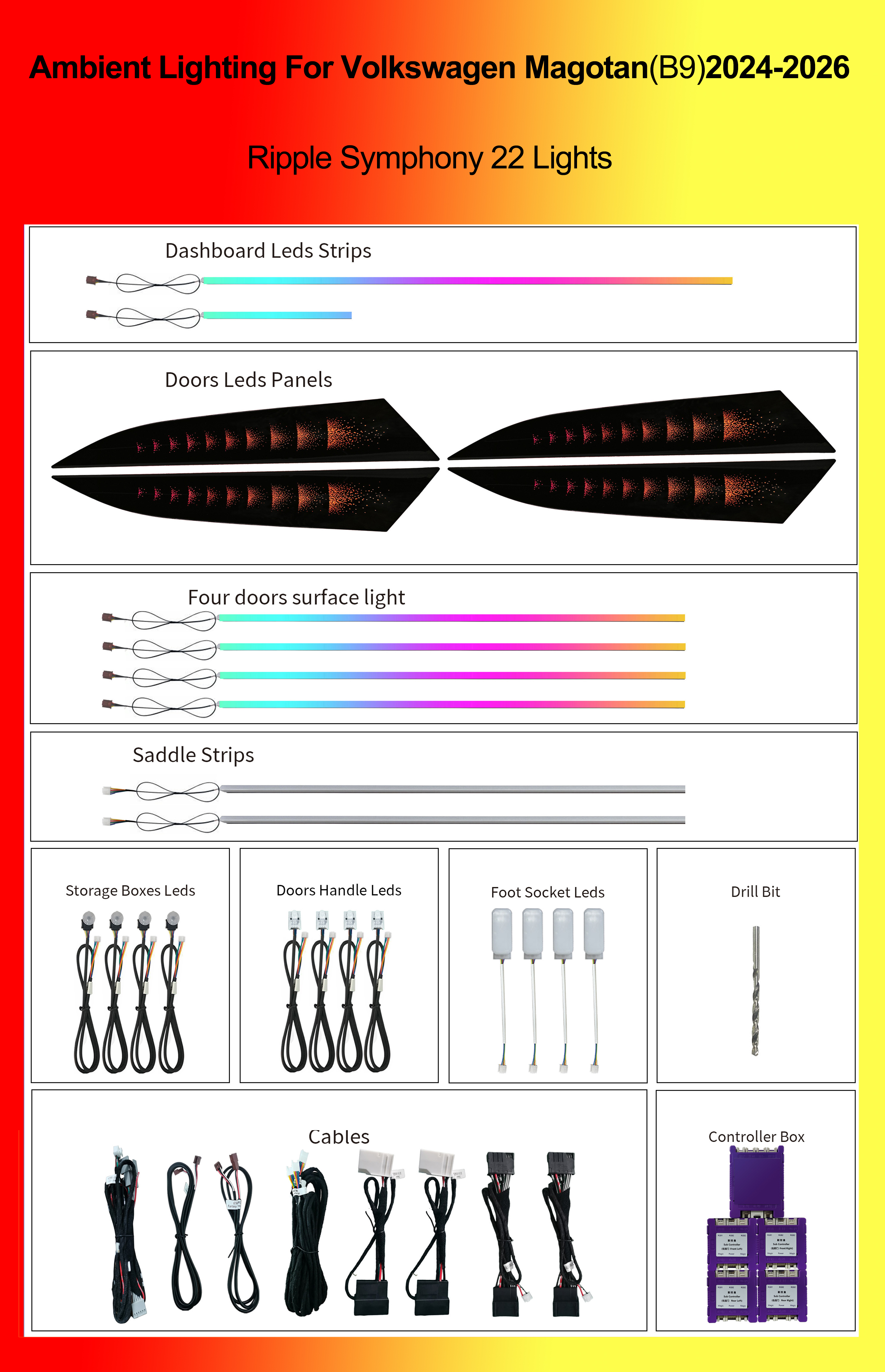 Ripple Symphony 22 Lights