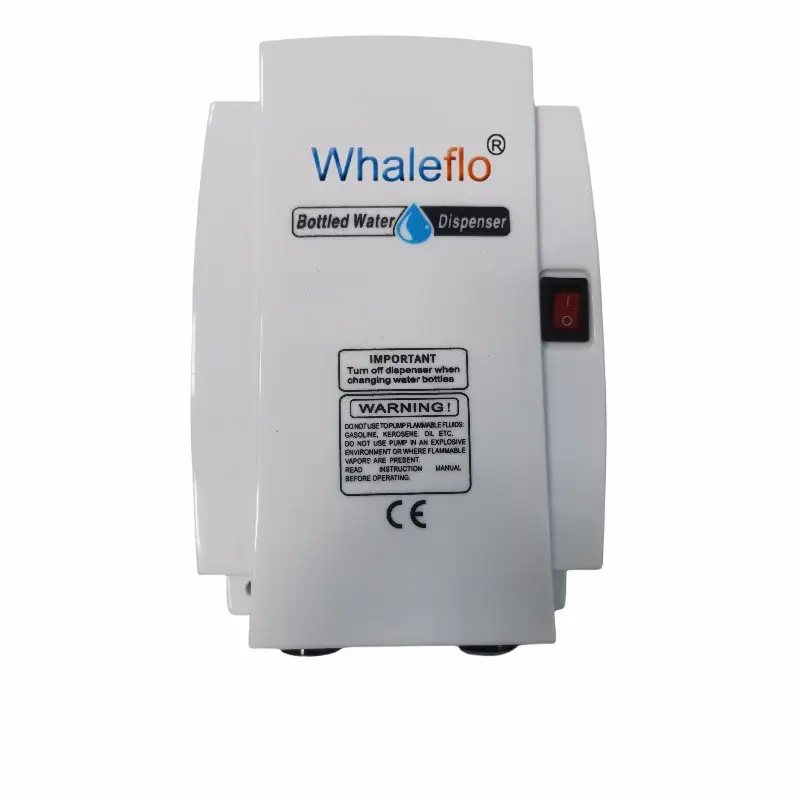 Whaleflo 5 gallon chai bơm 220V AC Tủ lạnh di động điện nước quả với Ice Maker