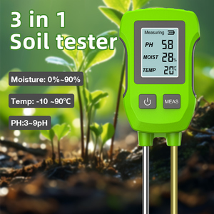 Factory New 3-in-1 Soil Tester Temperature Humidity PH Tester <strong>for</strong> Garden and Farm <strong>for</strong> Temperature and Humidity <strong>Testing</strong> - Product Image 4