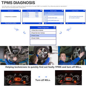 Aggiornamento gratuito Autel TS508WF TPMS Relearn Tool + MX sensore TPMS strumento diagnostico Scanner con sensore Autel (sensore TS508 + 4) - Product Image 5