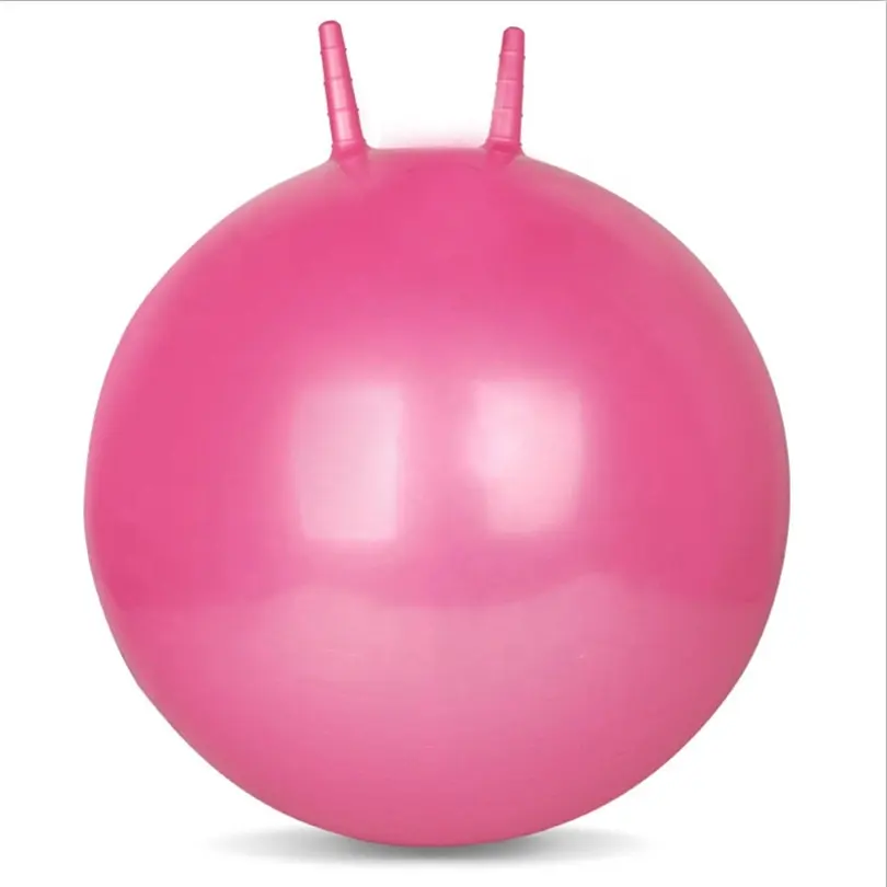 Bola de salto inflable de PVC para niños, juguete de salto de alta calidad con dos asas