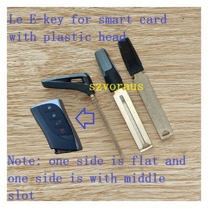 100% Tested QC Passed Vehicle <strong>Keys</strong> Wholesale Lexus Car Smart <strong>Key</strong> E-<strong>key</strong> for Smart Card With Plastic Head Fob Cover - Product Image 2