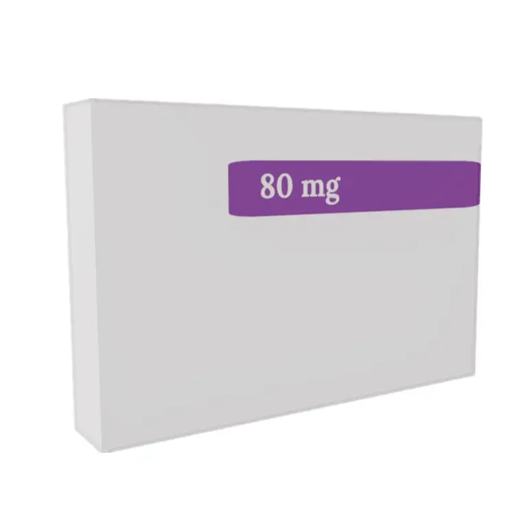 Düşük fiyat marka yeni 30 tablet özelleştirilmiş cep akciğer kanseri (NSCLC) tedavi tıbbi ambalaj kutusu