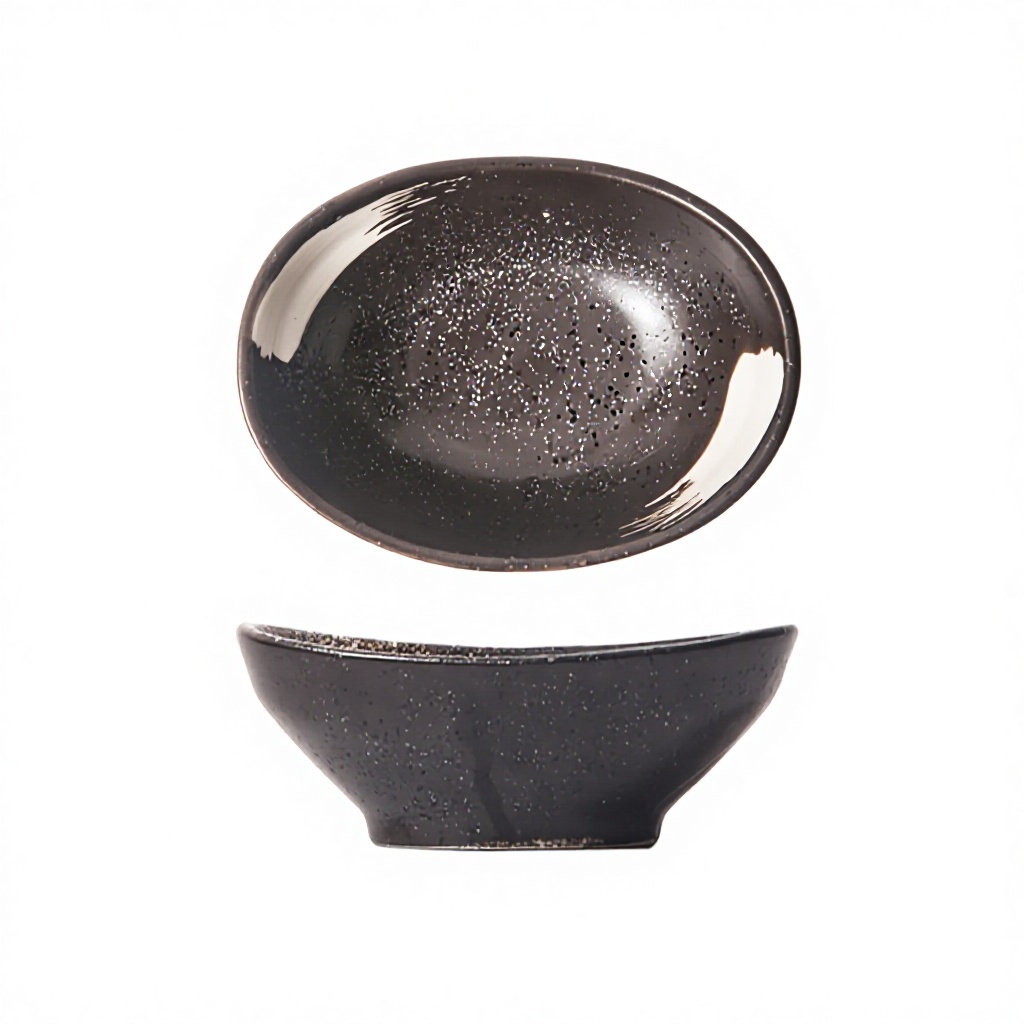 Yuanbao dish-wirl black