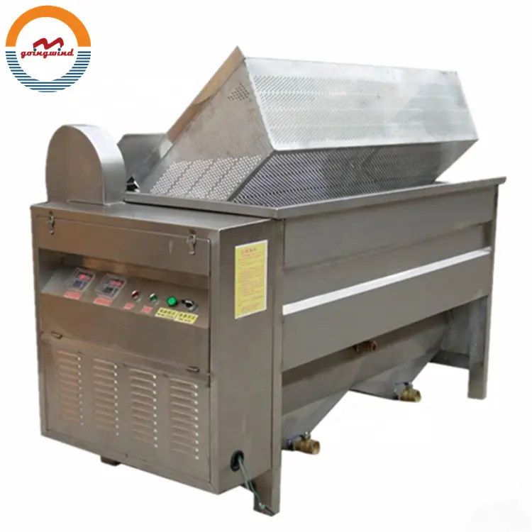 Friteuse électrique automatique pour pommes de terre, 2000 w, équipement semi-automatique pour la friture, battes douces, prix pour vente