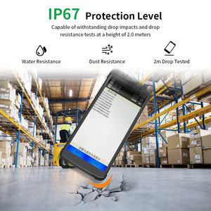 IOT Industrial Enterprise <strong>Mobile</strong> <strong>Computer</strong> 5.45&quot;Screen 4+64GB Android 9.0 Octa-Core Rugged 1D 2D QR Bar Code Scanner Handheld PDA - Product Image 5