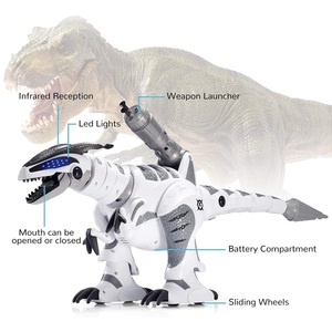 Dinosaur <strong>Robot</strong> Intelligent Remote Control Dinosaur Interactive Animal Toy with <strong>Programming</strong> Walking Dancing Music Gift