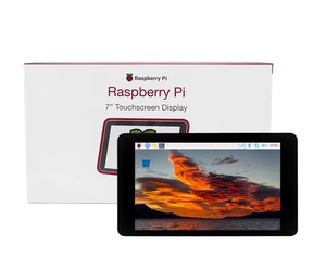 Offizieller Raspberry Pi 7 Zoll kapazitiver Touchscreen 10 Punkt 7 "LCD-Display X480 DSI für Pi 5 4B 3B 3A Zero