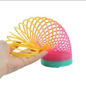 Hot <strong>Sale</strong> Classic Novelty <strong>Toys</strong> Kids Big Party Favor Supply Gift Giant Colorful Magic rainbow Spring Decompression <strong>Toys</strong> - Product Image 1