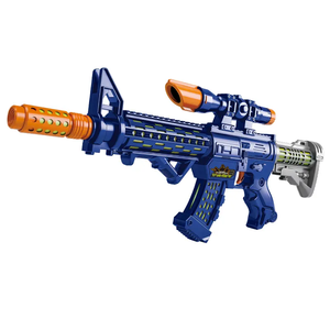 クラシックエレクトリックサウンドアンドライトピストル低価格M416プラスチックサウンドライトおもちゃの銃 - Product Image 1