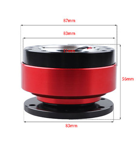 Professional Grade Quick Release Steering Wheel Adapter <strong>Universal</strong> Aluminum Alloy Design with Anti-Slip Grip - Product Image 6