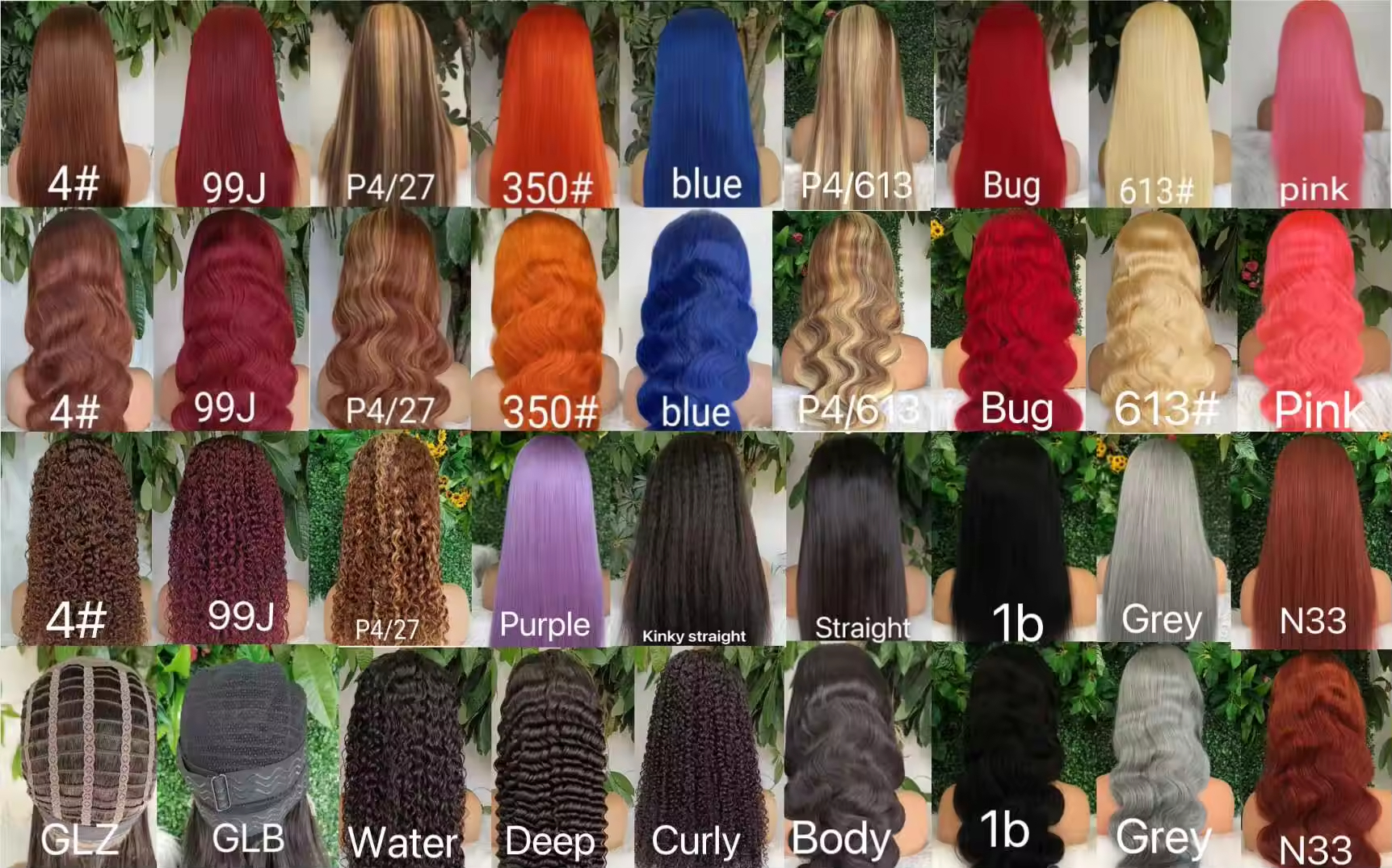 all kinds Colors available