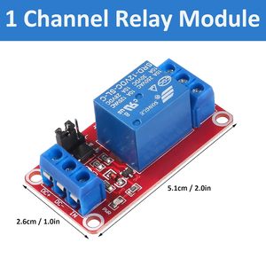12V modulo relè a un canale di isolamento modulo relè ad alto basso livello Trigger relè interruttore optoaccoppiatore modulo relè di isolamento per Raspberry Pi - Product Image 3