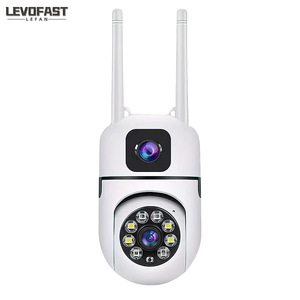 Yeni Pro Pro çift Lens güvenlik CCTV ağ kamerası hareket algılama 2MP/4MP WIFI kapalı kamera - Product Image 2