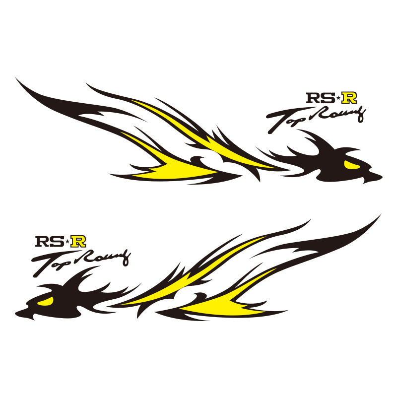 black+yellow 1pair