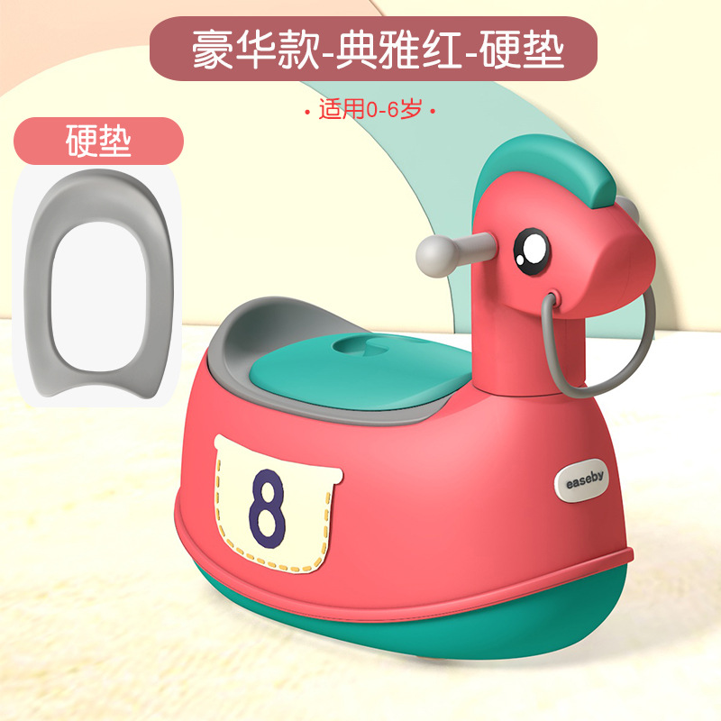 Coussin dur rose rouge