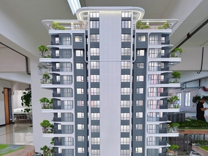 Modern Design Style Building Model for Real Estate Construction <strong>3D</strong> Model for Apartment <strong>Architecture</strong> Model - Product Image 2