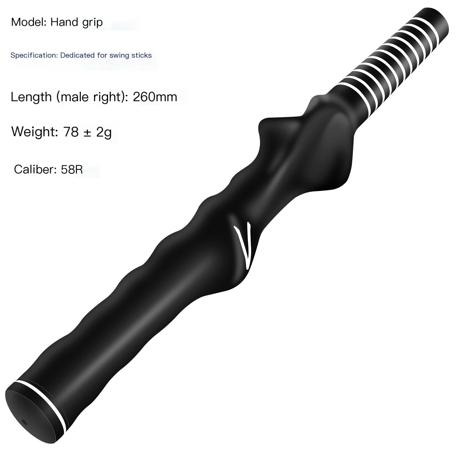 Black: Male Right 58R