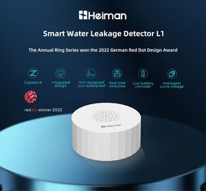 家庭自动化系统智能解决方案管道漏水检测器zigbee漏水检测传感器 - Product Image 3