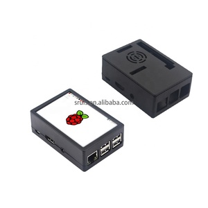 Original <strong>Raspberry</strong> <strong>Pi</strong> <strong>3</strong> Model B Plus with WiFi <strong>3</strong>.5-inch touch screen, power adapter, <strong>case</strong> and radiator