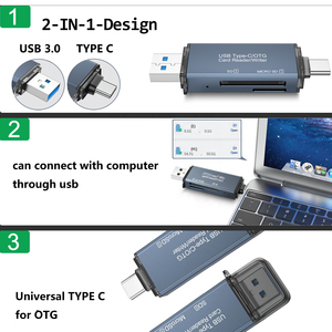 Winait USB 3.0 Typ C Kartenleser OTG Mini SD Kartenleser - Product Image 3
