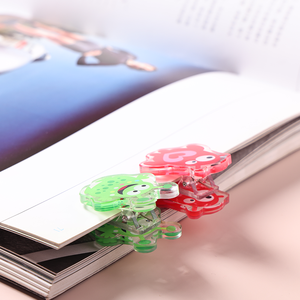 Tùy chỉnh sinh thái thân thiện đôi hai mặt phim hoạt hình phong cách giấy Clip UV in acrylic và nhựa cho Lưu ý tập tin thư mục - Product Image 6