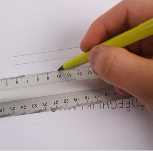 Chất Lượng Cao Cấp Biểu Tượng Tùy Chỉnh Bán Buôn 15/20/30Cm Nhôm Cai Trị Cho Các Trường Học Văn Phòng Phẩm Nguồn Cung Cấp Trẻ Em 1PC Cai Trị - Product Image 6