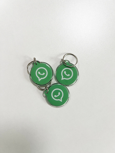 Özel NFC epoksi reçine etiketi anahtarlık NFC Google İnceleme etiketi anahtarlık sosyal medya paylaşımı için - Product Image 4