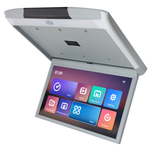 Schermo IPS digitale Android da 12.5 pollici ribaltabile per auto LCD Monitor montato sul tetto Display per montaggio a soffitto Video multimediale sopraelevato - Product Image 3