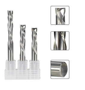 LISCA yukarı aşağı kesici 3.175/4/5/6/8/10mm şaft sıkıştırma CNC freze kesicisi 2 flüt karbür End Mill - Product Image 3