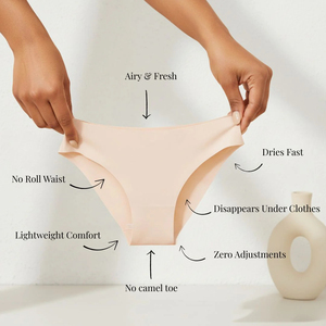 Kadınlar için Camel Toe Önleyici Sporcu Külodu, Dikişsiz Görünmez Camel Toe Gizleyici İç Çamaşırı, Görünmez Cameltoe Önleyici Sporcu Külodu - Product Image 4