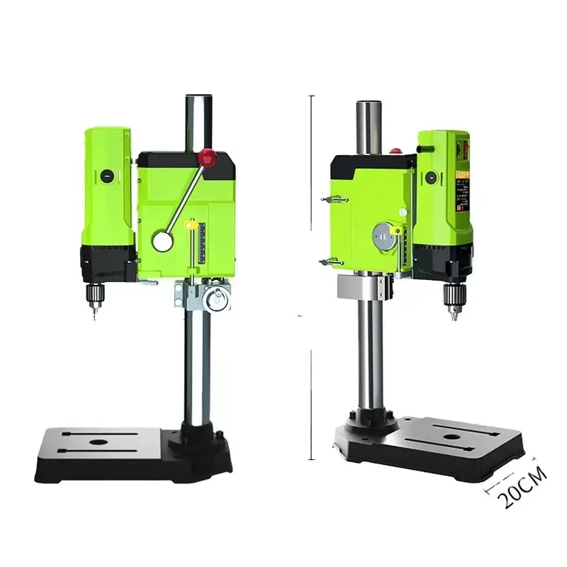 Perceuse de haute précision de qualité industrielle petite maison mini perceuse électrique debout perceuse électrique en métal