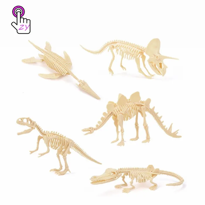 Dinosaur Skeleton Fossil Simulated Excavation Toys Set Dinosaur Dig Up Kit assemblaggio fai da te Educational Kids Science Toys
